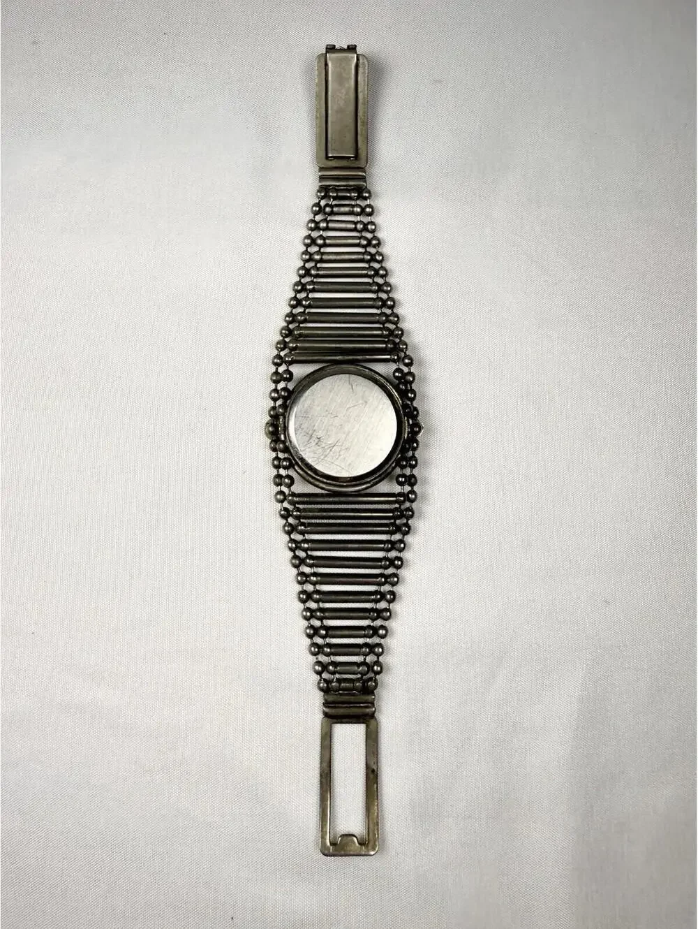Vintage Zeemex Women’s Watch Wristwatch Silver Color